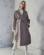 Load image into Gallery viewer, Nora Coat  Leopard
