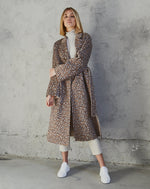 Load image into Gallery viewer, Nora Coat  Leopard
