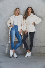 Load image into Gallery viewer, Skyler Down Jacket Bone White
