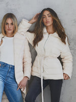 Load image into Gallery viewer, Skyler Down Jacket Bone White
