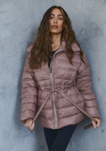Load image into Gallery viewer, Skyler Down Jacket Rose Taupe
