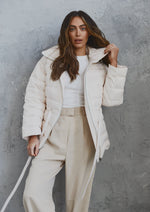 Load image into Gallery viewer, Skyler Down Jacket Bone White
