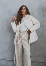 Load image into Gallery viewer, Skyler Down Jacket Bone White
