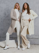 Load image into Gallery viewer, Layla Alpaca Cardigan Beige
