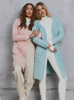 Load image into Gallery viewer, Layla Alpaca Cardigan Pink (SAMPLE)
