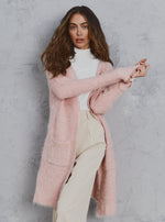Load image into Gallery viewer, Layla Alpaca Cardigan Pink (SAMPLE)
