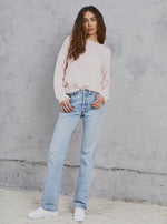 Load image into Gallery viewer, Asher Cashmere Knit  Blush Pink
