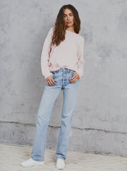 Asher Cashmere Knit  Blush Pink