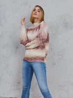 Load image into Gallery viewer, Freyer Ombre Knit  Taupe &amp; Bone
