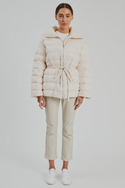 Skyler Down Jacket Bone White