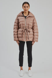 Skyler Down Jacket Rose Taupe