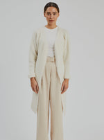 Load image into Gallery viewer, Layla Alpaca Cardigan Bone White
