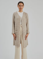 Load image into Gallery viewer, Layla Alpaca Cardigan Beige
