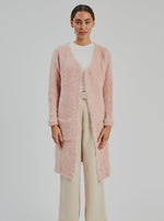 Load image into Gallery viewer, Layla Alpaca Cardigan Pink (SAMPLE)
