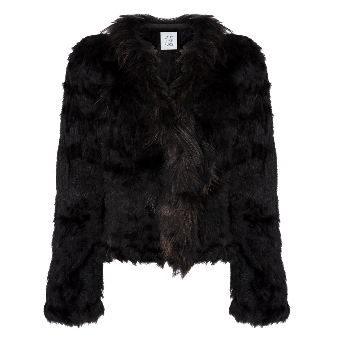 Lady Luxe Furs Jacket  Black