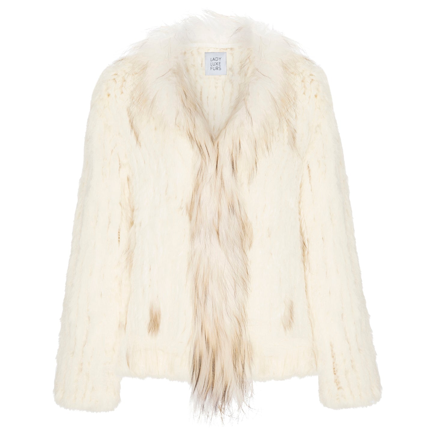 Lady Luxe Furs Jacket  Cream