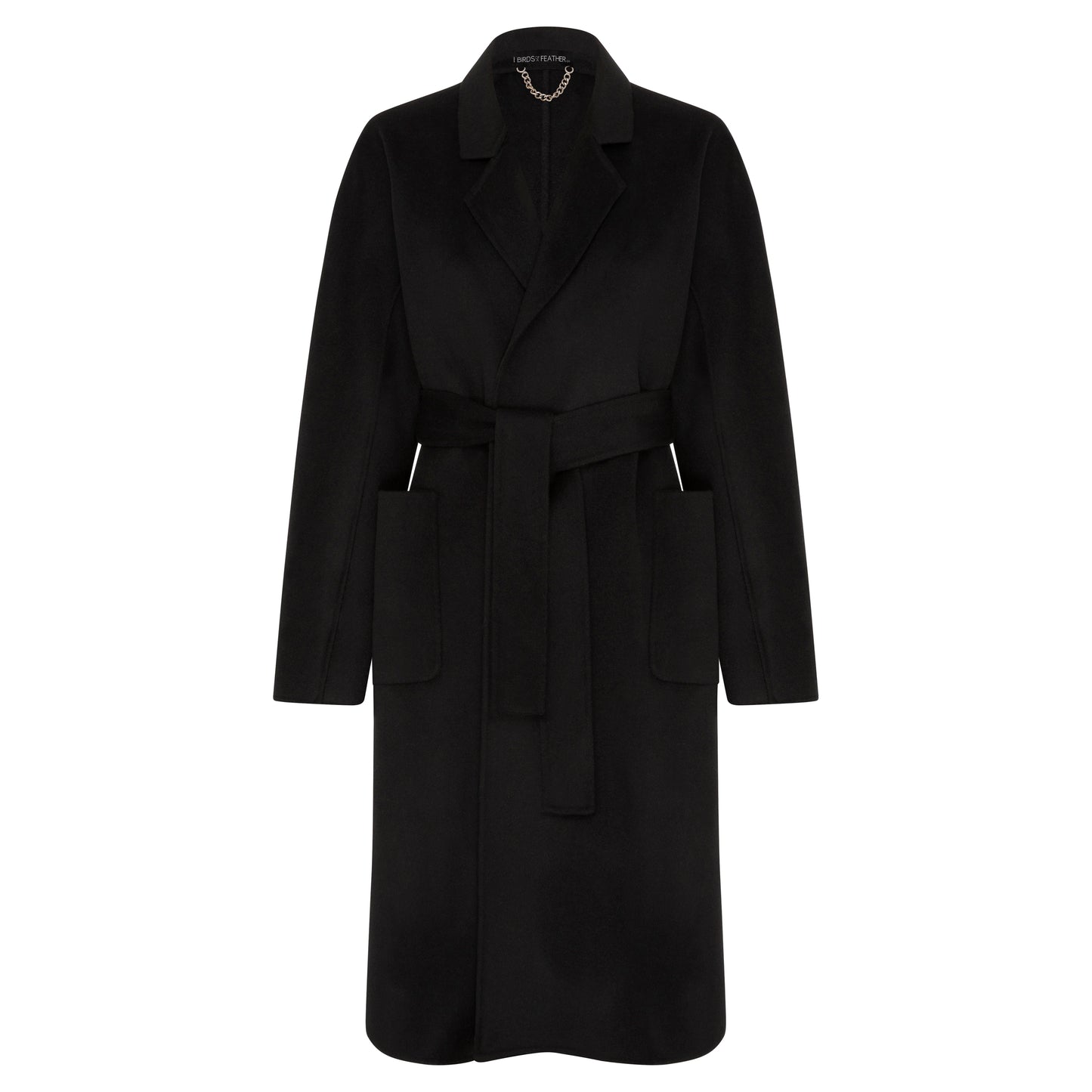 Celine Wool Coat  Black