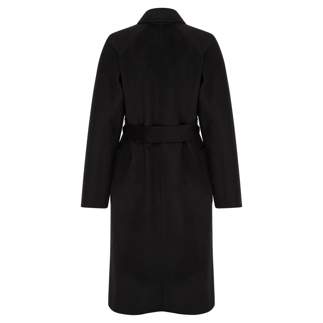 Celine Wool Coat  Black