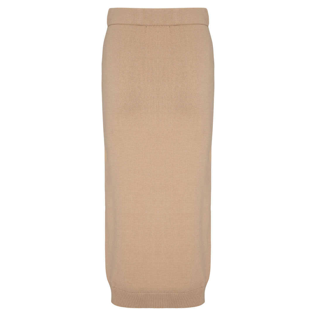 Nika Midi Skirt  Sand (SAMPLE)